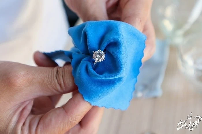 پارچه نرم برای بسته بندی طلا و جواهرات مراقب از طلا